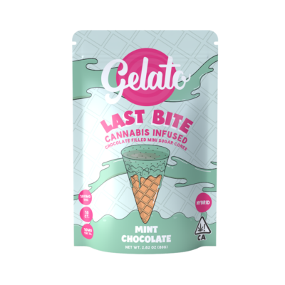 Mint Chocolate Sugar Cones (Last Bite) - 100mg (H) - Gelato
